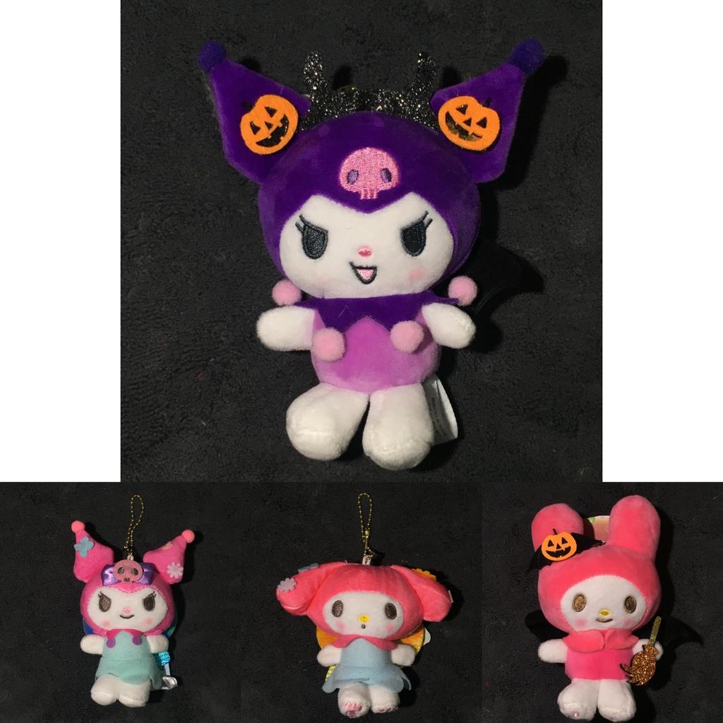 Peluche Sanrio My Melody e Kuromi con Imbottitura in Cotone PP per Collezionisti e Bambini