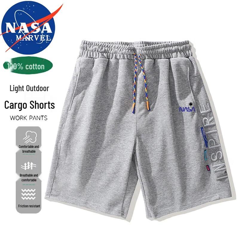 NASA MARVEL Men s Summer Casual Drawstring Shorts 2XL