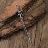 Viking Raven Skull Sword Hairpin - Retro Norwegian Style Jewelry