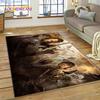 3D L-Lord of The Rings H-Hobbit Movie HD Rug Carpet for Living Room Bedroom Home Decor,Non-slip Decoration for Sofa Doormat Gift