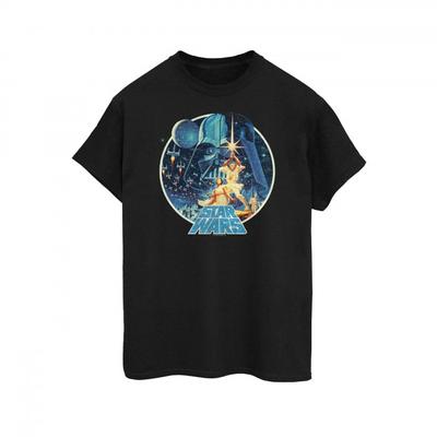 Womens/Ladies Vintage Victory Cotton Boyfriend T-Shirt