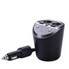 Cup Shaped Dual USB Car Charger Bluetooth Hands-free Phone Car Bluetooth MP3 Player
