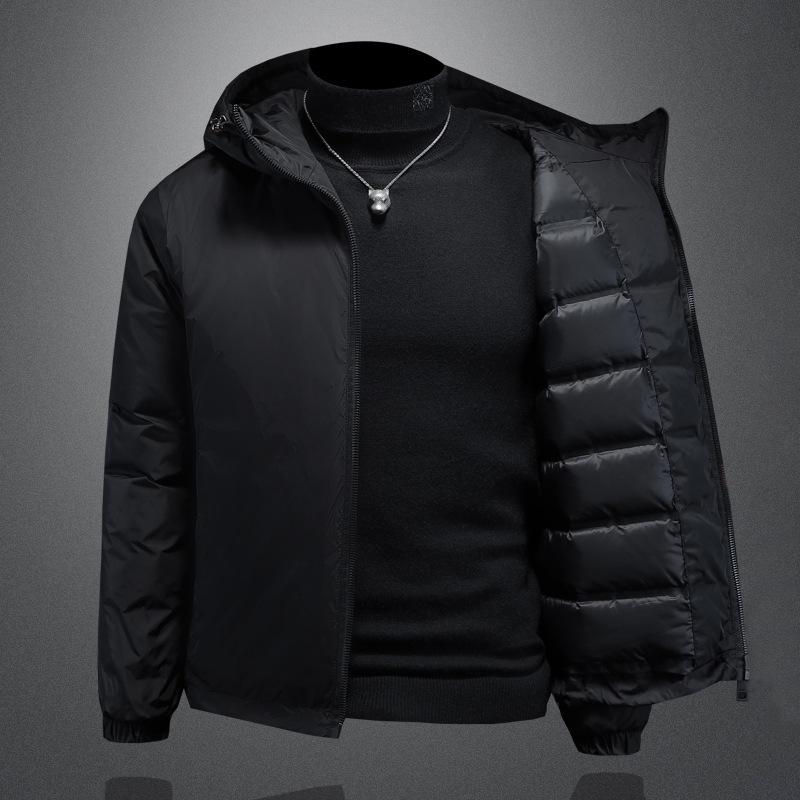 Men's Trendy Hooded Winter Down Jacket Y9589