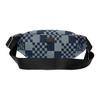 New MLB Synthetic Leather Combo Bag Fanny Pack Regular Unisex Denim Blue 3AHSM082N-50NYD