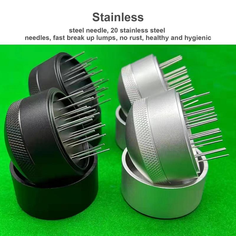 Espresso-Nadelverteiler Verstellbarer Metall-Espresso-Nadelverteiler Espresso-Rührwerkzeug Tragbare Kaffee-Nadel