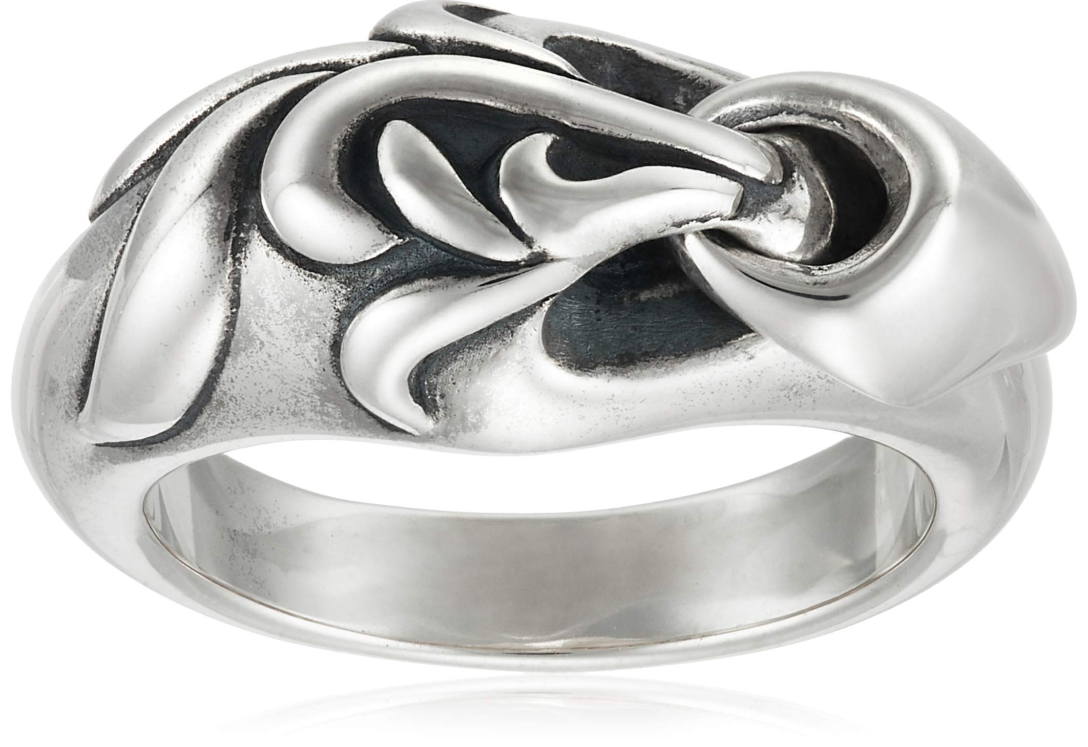 

FREE STYLE Arabesque Charm Silver Ring FSR561 Japanese Size 23 [Free Style] Men s
