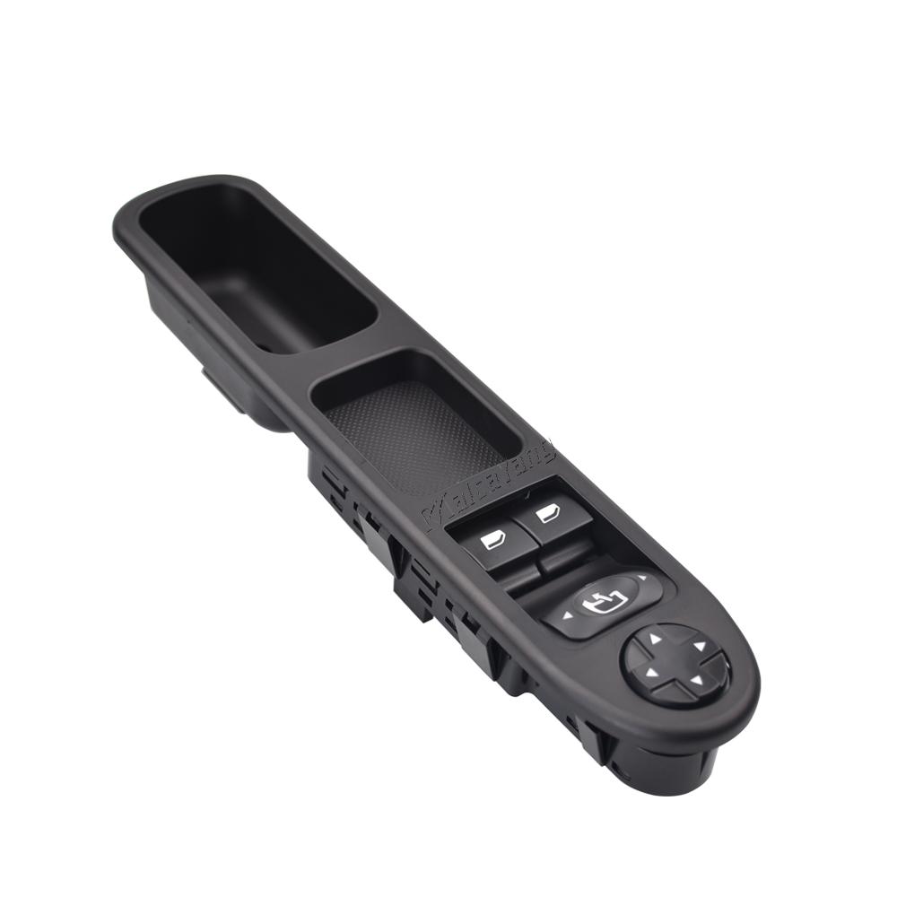 Driver Side Electric Power Master Window Switch LHD For Peugeot 207 207SW 207CC 9654859677 6554.QA 6554QA Car Auto Accessorie