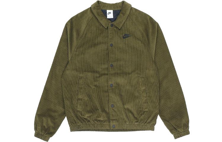 Nike Jackets Men s Green Lapel Moderate Other DO2323-326 M
