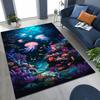Underwater World Sea Dolphin Turtle Coral Rug for Bedroom Living Room Sofa Home Doormat Decor,Kids Non-slip Floor Mat