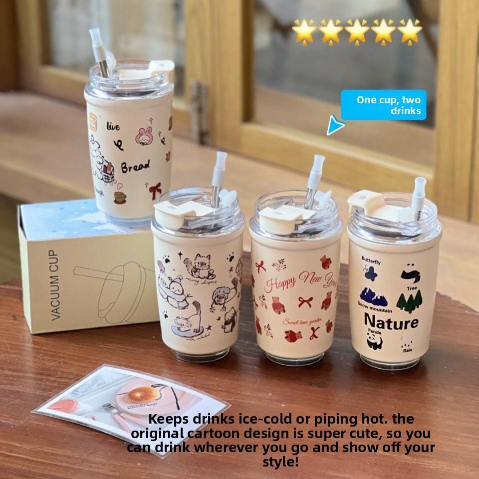 Insulated Travel Mug With Leakproof Lid For Kids And Adults