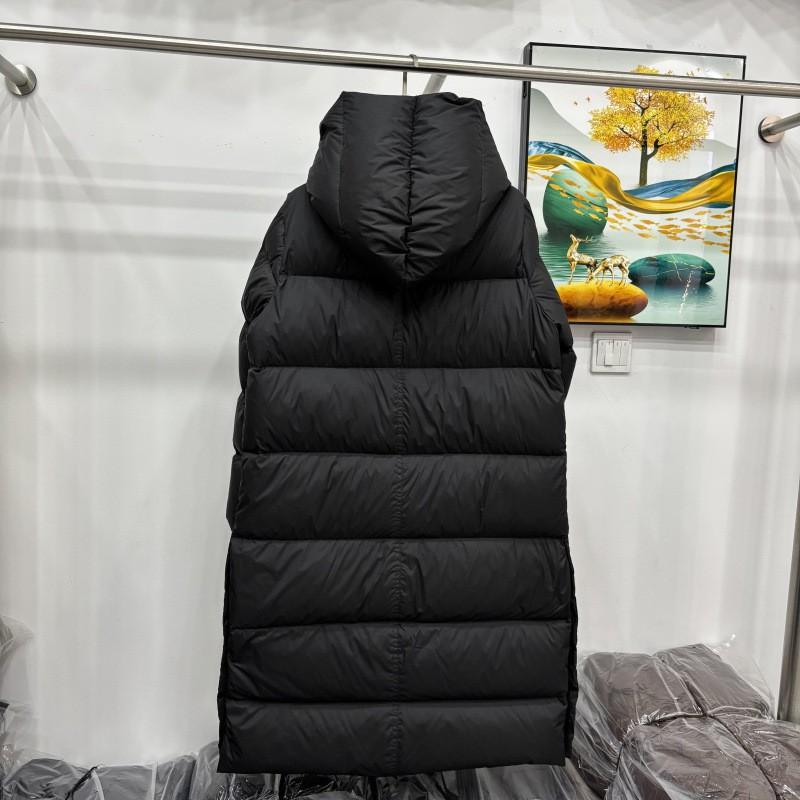 Womens Long Winter Down Coat With Hood Thick Warm Duck Jacket Oversized Loose Fit Daily Wear