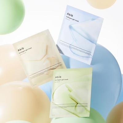 Collagen Gel Mask, 4 Sheets, 3 Types, Choose 1