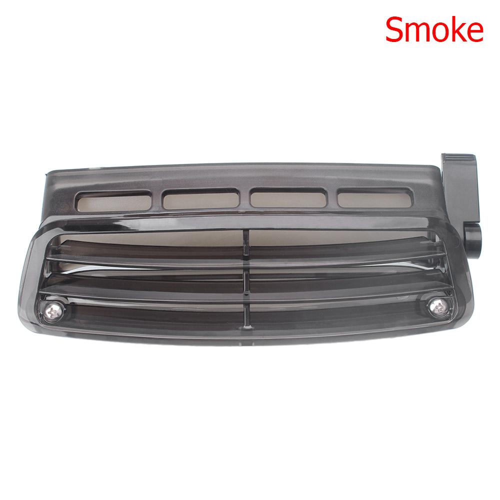 

Motorcycle Part Clear Adjustable Windshield Fresh Air Flow Vent For HONDA Gold Wing GL1800 GL1800HP GL1800BM GL1800P 2001-2017 дым
