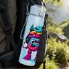 1PC Six Seven Bright Graffiti Cartoon Print 750ml Color Plastic Sports Water Bottle Leakproof Flip Straw Lid Suitable for Sports Office Home Use