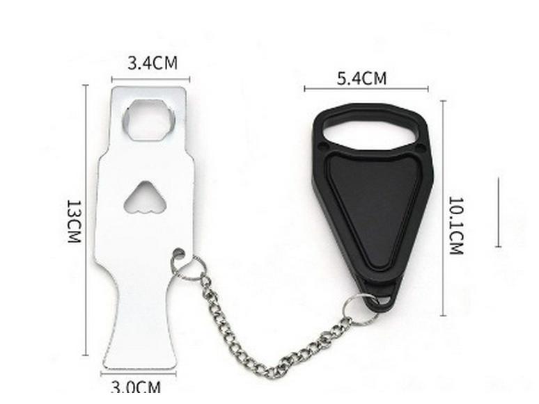 Inteligentny Alarm Stopera Drzwiowego Zabezpieczający Przed Kradzieżą na Podróże i Bezpieczeństwo Domu