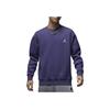 Jordan Flight MVP Graphic Print Fleece Sweatshirt Men Tops Blue Purple FB7020-500
