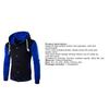 Fashion Men Winter Long Sleeve Varsity Jacket Single-breasted Warm Hoodie Coat