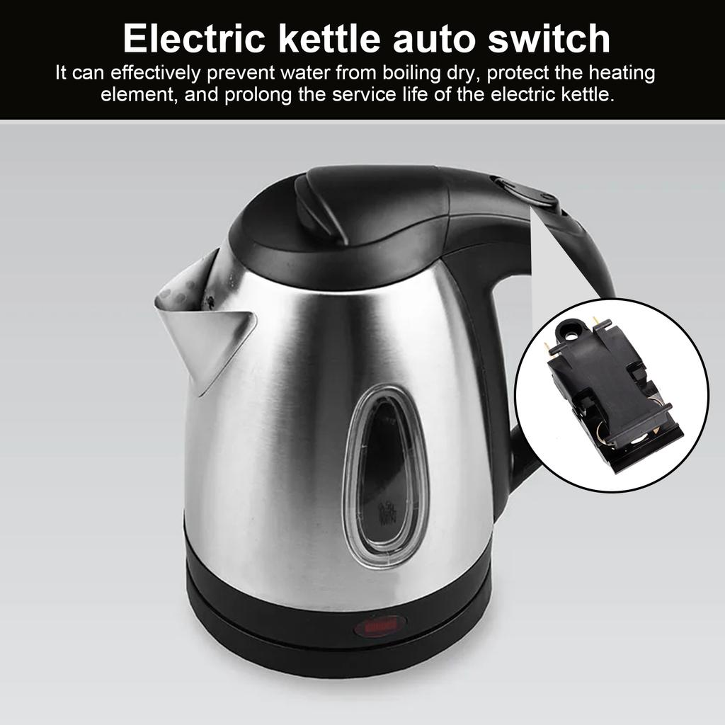 Plastic Handle Button Switch Temperature Control Switch Boiler Replacement Part Boiler Switch Electric Kettle Switch