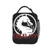 Mortal Kombat Fatality Insulated Lunch Bags Thermal Bag Reusable,Lunch Container Portable Tote Lunch Box Men Women Office