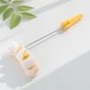 1Pcs Wheels Tube Roller Brush Paint Brush Set for Fences Furniture Pipes Tubing Fast Coverage Comfort Grip Efficient DIY