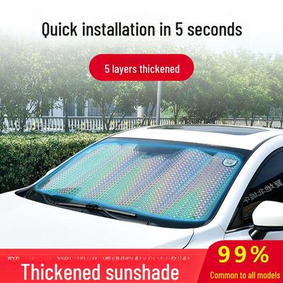 Automatic Retractable Car Sunshade & Heat Insulation Windshield Visor