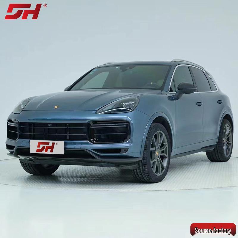 Premium Dry Carbon Fiber Front Lip for Porsche Cayenne '18-'23 Turbo GT, Easy Install