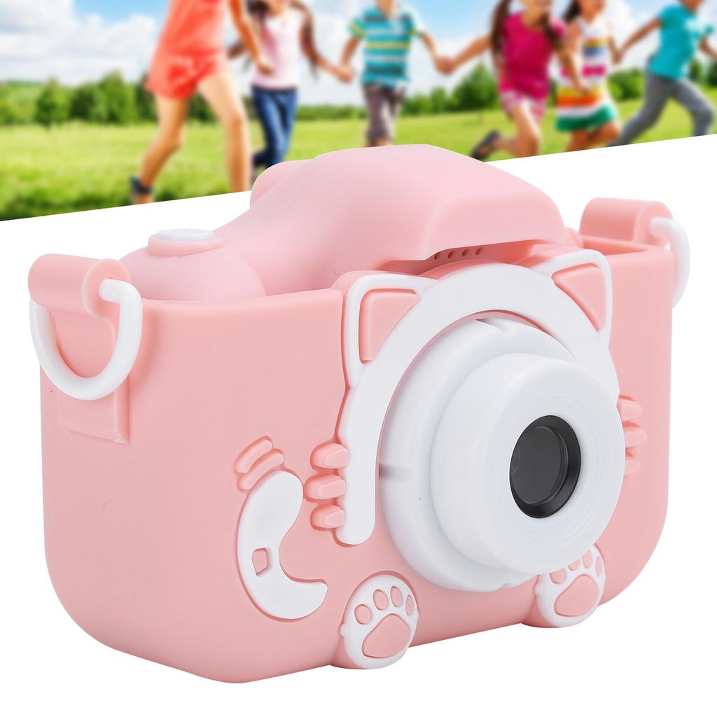 Children Digital Camera Video Recorder Kids 12MP Dual Lens with 32G Memory Card and Card Reader