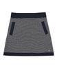 Clove [24Ss Clove] Fluffy Boucle Stripe Skirt (Navy)