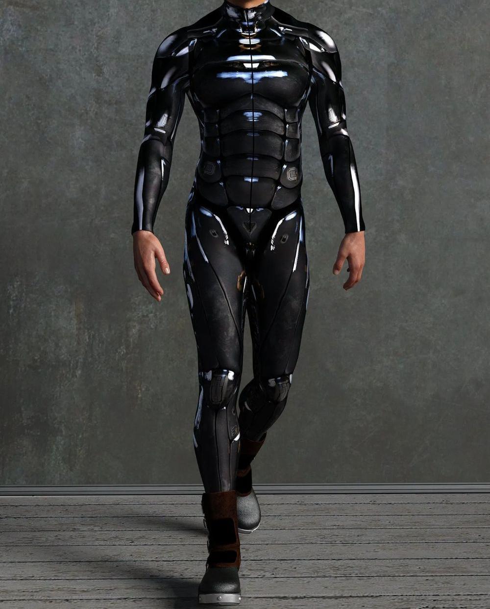 2026 new tights 3D digital printing adult cosplay one-piece costume children s(120cm)