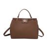 New Shoulder Messenger Bag Trendy Portable Texture Personalized Casual Women's Small Square Bag