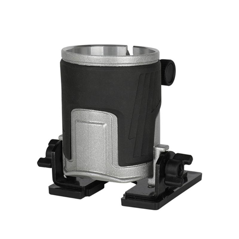 High Visibility Router Base Aluminum Frame ABS Structure Easy Mount For Efficient Woodworking Milling Cutter Base