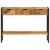 Vidaxl Szafka Z 3 Szufladami, 110X35X75 Cm, Lite Drewno Mango