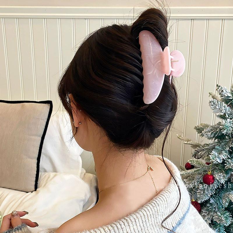 Imitation Acetate Jelly Color Hair Clip Women's High-end Hair Shark Clip Temperament Hair Accessories