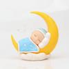 Ornaments Figure Tos Action Figure Sleeping Baby Moon Doll Car Dashboard Ornament Cake Decoration