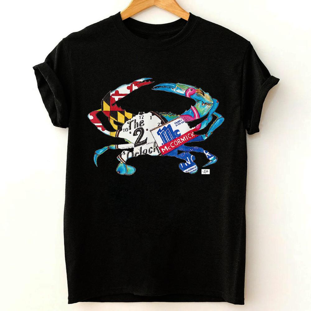 Maryland Blue Crab Hon Baltimore Original T-Shirt Size S-5XL Unisex T-Shirt M