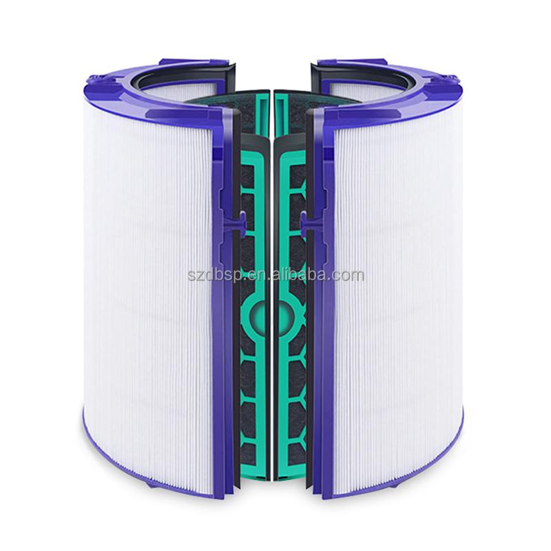 Professional Manufacture Hepa Filter for Household Use Air Purifier Parts Compatible with Dysons TP04 DP04 Air Purifier Corrugated Box