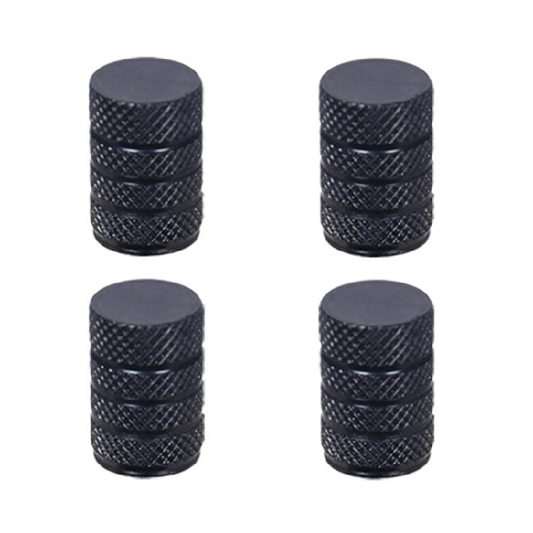 

Robusts Aluminum valves Caps set Weather Resistant valves Stem Covers Dusts Proof Valves Stem Caps set for Vehicle Bikes чорний