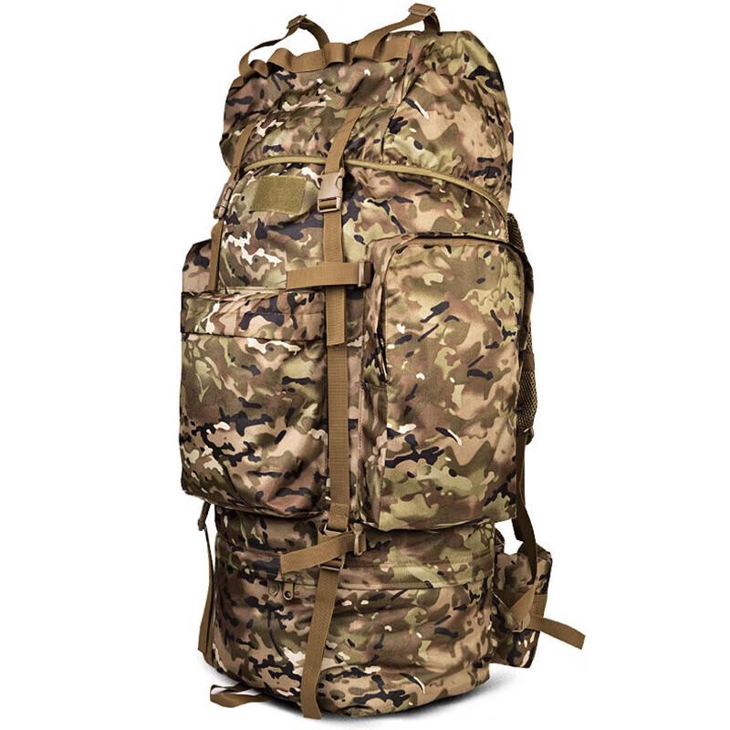 Yining 110L Tactical Backpack with U-shaped Steel Frame