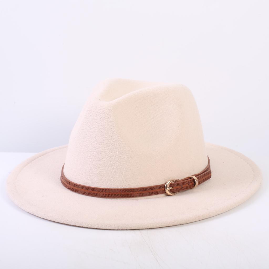 Popular European and American classic simple flat-brimmed top hat men's and women's fashionable and elegant versatile jazz hat top hat