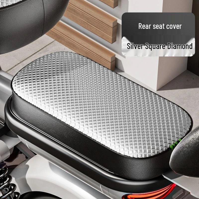 

Universal Electric Vehicle Waterproof Leather Seat Cover - All-Season Insulation