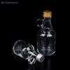 {Summer2} 50/100ML Empty Transparent Glass Whiskey Decanter With Aluminum Caps Mini Alcohol Container Liquor Glass Bottle