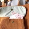 Fashion Women's Cloth Bag Shoulder Bag Corduroy Large Capacity Leisure Handbag Thin Bag Tote Bag New 1PC
