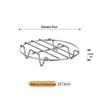 ZISIZ Stainless Steel Steaming Rack