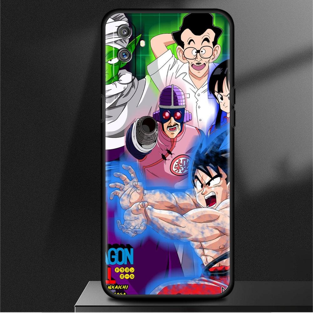 

Чехлы для телефонов Realme 8 6 7 5 Pro C3 C21Y C15 C21 C35 8i XT GT Master Neo2 Neo3 Black Fundas Cover Beerus Dragons Anime Realme XT