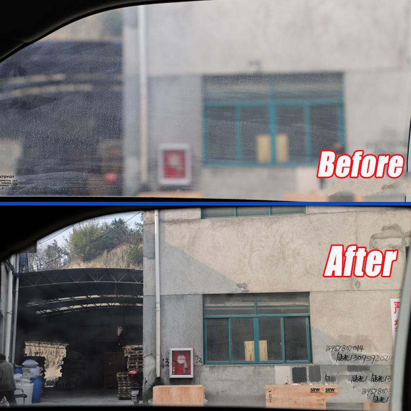 2PCS Glass Oil Film Removal Wipes Front Windscreen Stain Remover Cleaning Wipes No Water Marks Car Cleaning & Beauty Tools