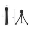Desktop Web Camera Stand Bracket Mini Metal Tripod with 1/4 Inch Screw for Live Streaming Online Meeting Teaching Video Calling