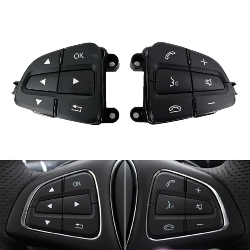 Upgraded Car Multifunction Steering Wheel Switch Buttons Phone Control Key For GLS W117 W166 W292 W156 W246
