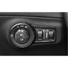 For Jeep Compass 17-2021 Carbon Fiber Driver's Side Dash Control Cover Trim