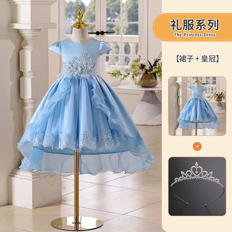 Mädchen Prinzessin Schönheitswettbewerb Kleid Kinder Formelles Kleid Kleinkind Teenager Hochzeitsparty Abschlussball
