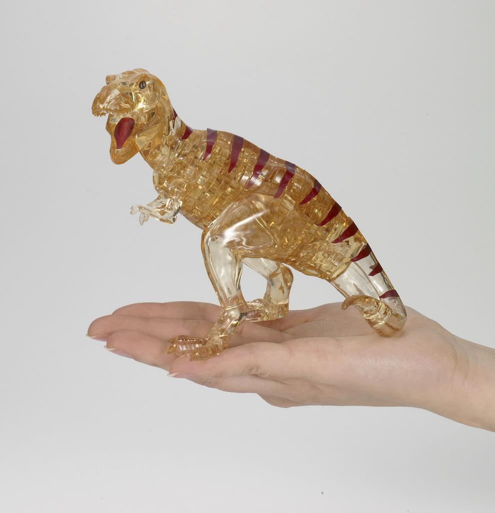 49-piece Crystal Puzzle Tyrannosaurus T-REX Brown